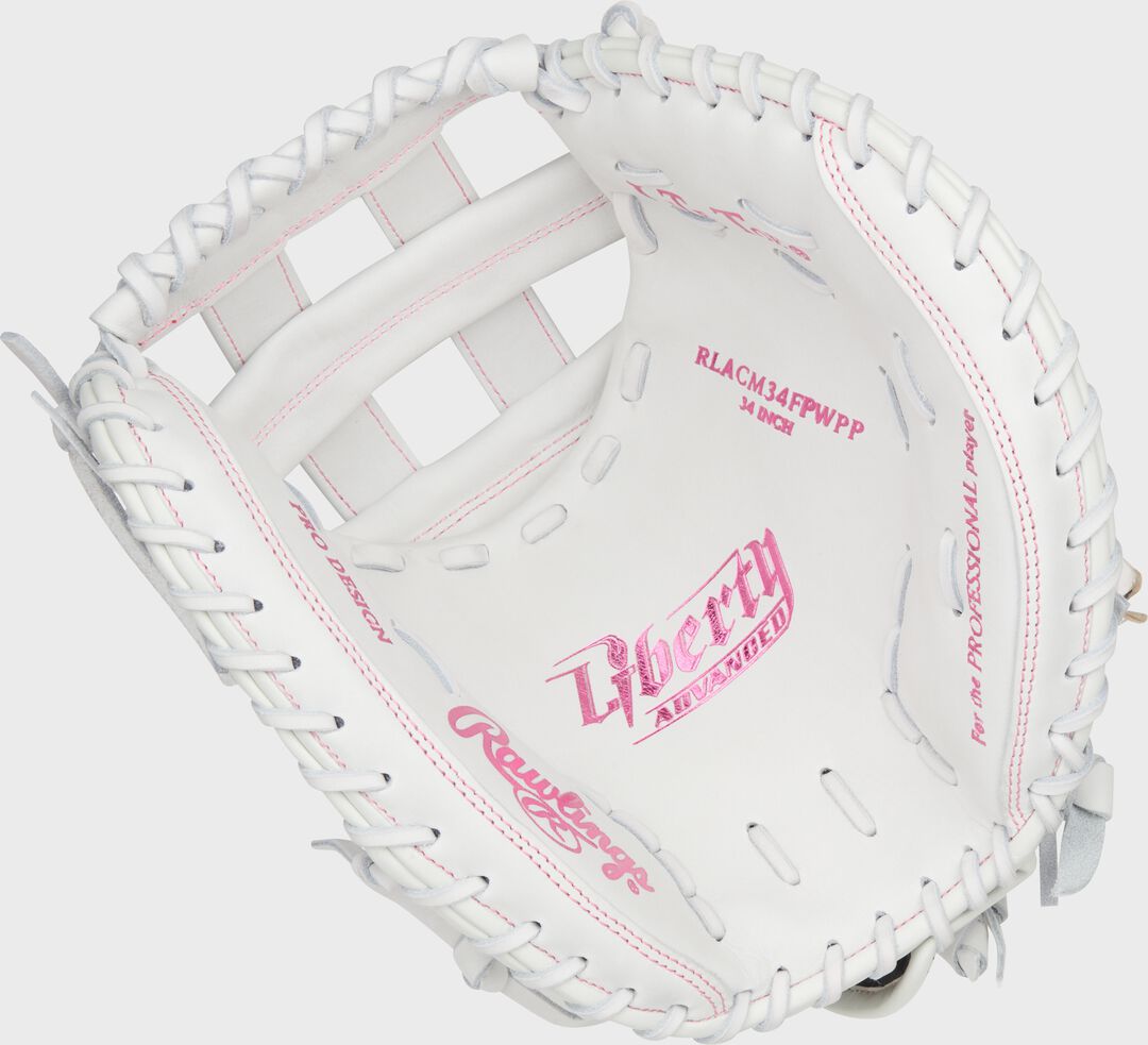 Liberty Advanced Color Series 34 in Catcher's Mitt, White/Pink
