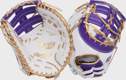 Liberty Advanced Color Series 13 in 1st Base Mitt, White/Pink