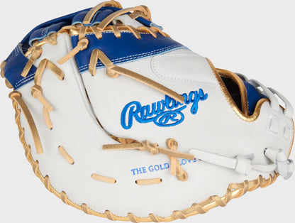 Liberty Advanced Color Series 13 in 1st Base Mitt, White/Royal