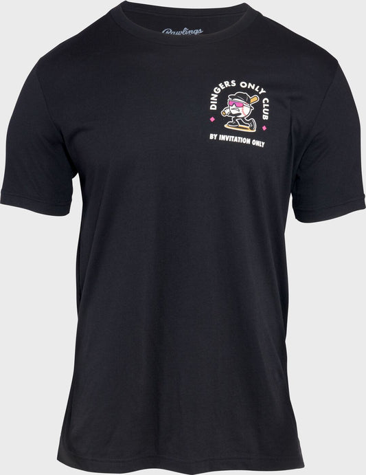 Rawlings Dingers Only Club Tee, Adult S