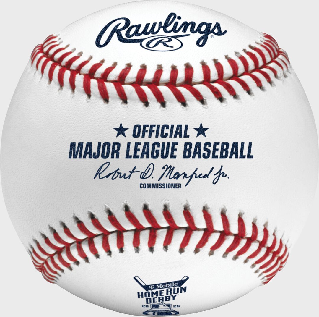 Rawlings MLB 2026 Home Run Derby Baseball, 1 Ball