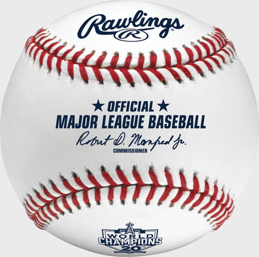MLB Los Angeles Angels World Series Champions 20th Anniversary Baseball
