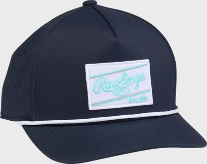 Rawlings Navy Rope Patch Hat