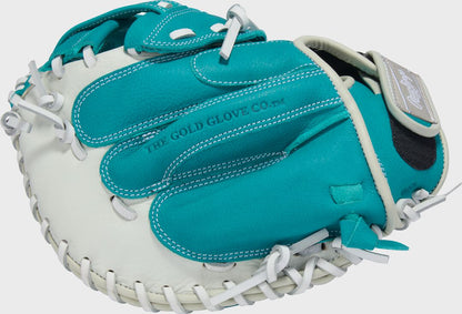 Shut Out 31.5-inch Fastpitch Softball Catcher's Mitt, Right Hand Throw
