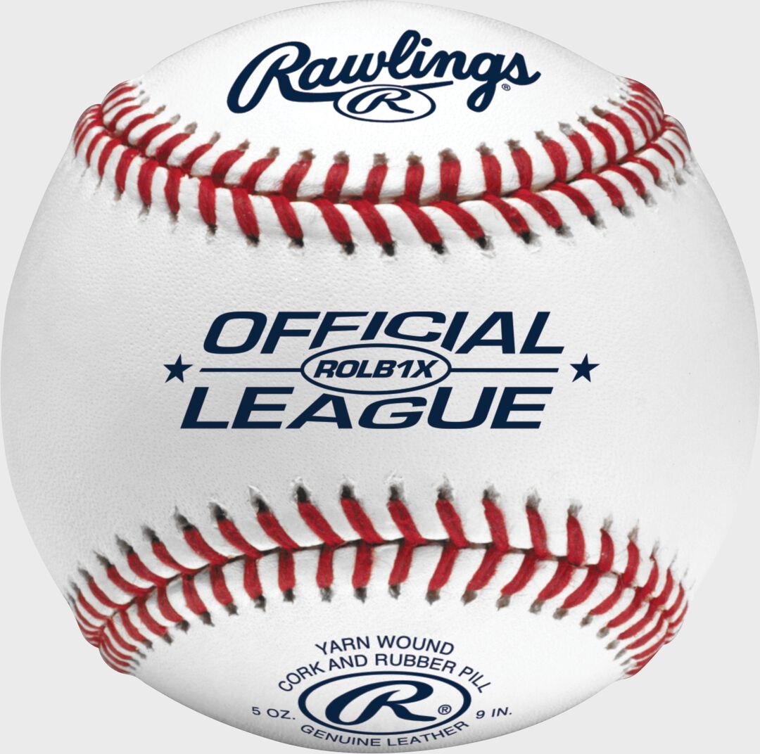 Bucket of Official League Competition Grade Practice Baseballs