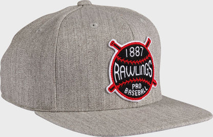 Rawlings Vintage Flat Bill Snapback Hat