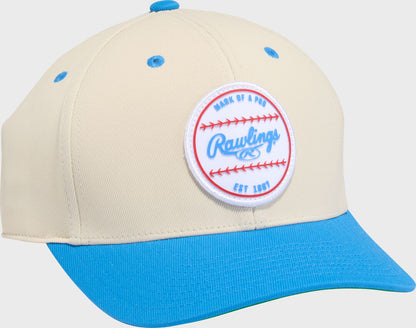 Rawlings Blue Baseball Logo Hat