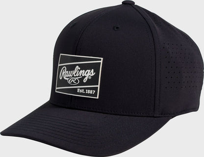 Rawlings Performance Snapback Hat, White