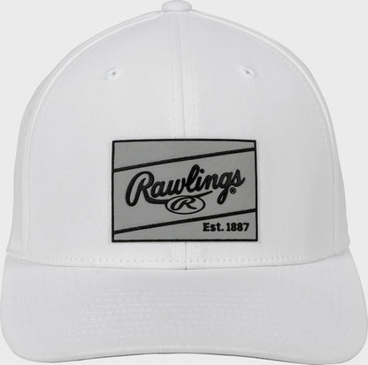 Rawlings Performance Snapback Hat, White