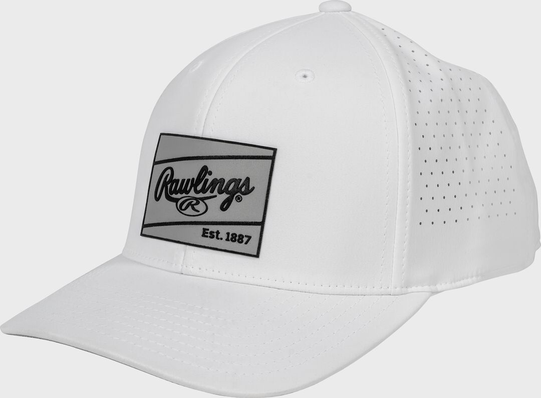 Rawlings Performance Snapback Hat, White
