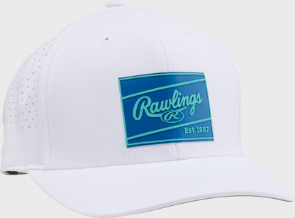 Rawlings Mint Performance Curved Bill Snapback Hat