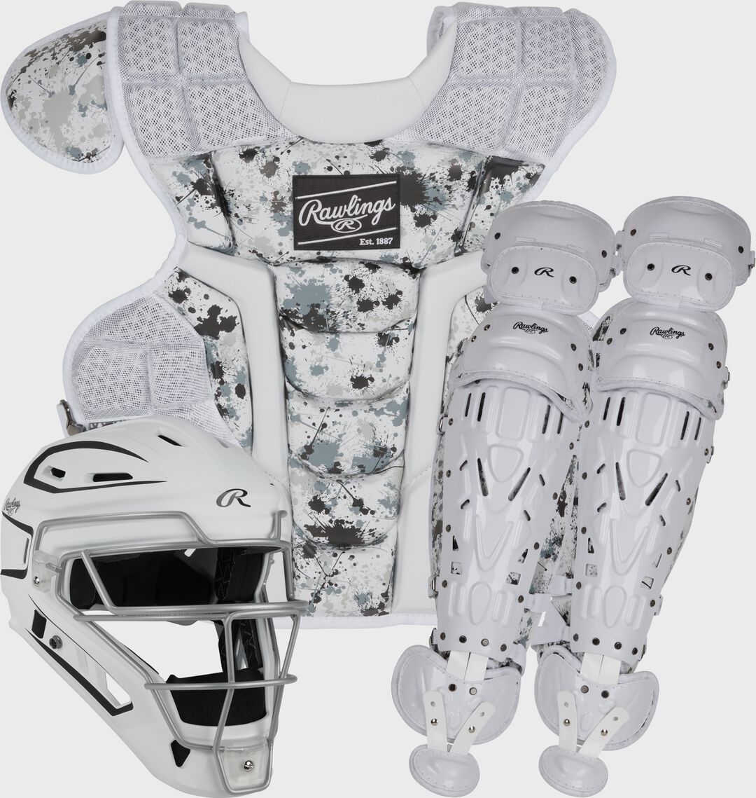 Limited Edition Mach USA Spatter Catcher's Gear Set, Adult, Intermediate, Youth