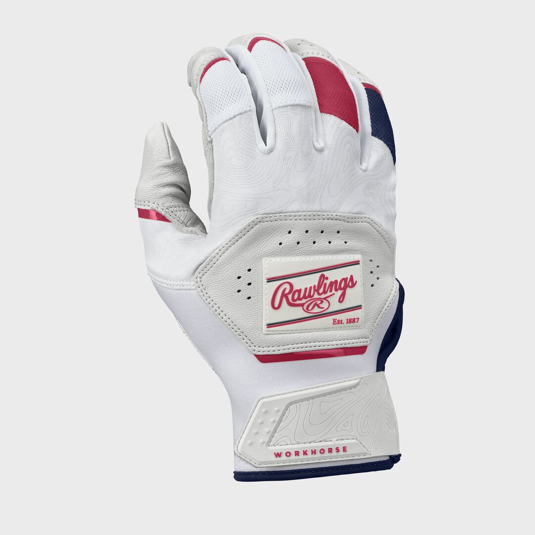 Rawlings Workhorse Batting Gloves, Adult & Youth Sizes