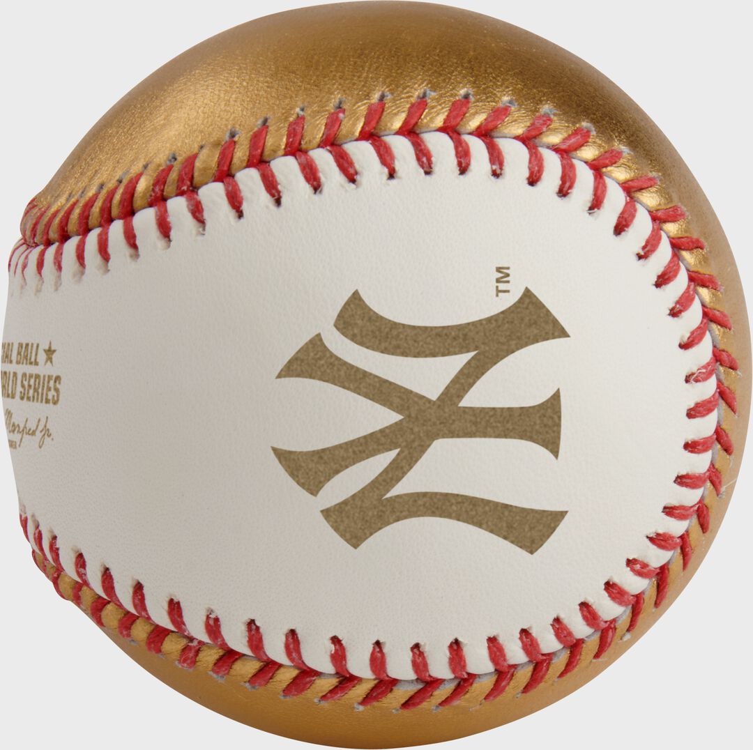 MLB 2024 Gold World Series Dueling Baseball